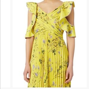 Self-portrait cold shoulder asymmetrical dress